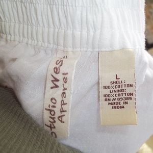 Studio West Skirts - Studio West Boho Maxi 100% Cotton White Skirt Sz L Studio West Skirts - Studio West Boho Maxi 100% Cotton White Skirt Sz L